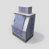3D Model Download - Grocery - Ice Box
