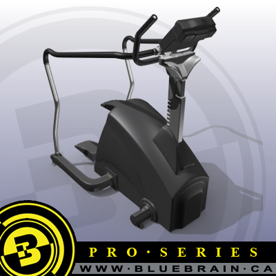3D Model of Gym Equipment Collection :: Highly Detailed Step Machine - 3D Render 3