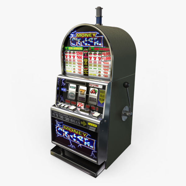 3D Model of Casino Collection :: Realistic Detailed Slot Machine 1. - 3D Render 0