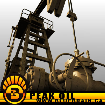 3D Model of Animated Oil Pump - 3D Render 3