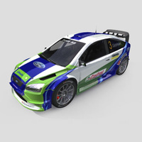 3D Model Download - Race Car - 2006 Ford WRC