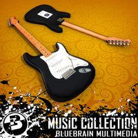 3D Model Download - Guitar - Strat 03