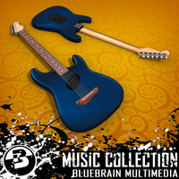 3D Model Download - Guitar - Strat 06