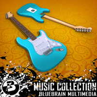 3D Model Download - Guitar - Strat 08