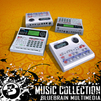 3D Model Download - Music FX - Drum Machines