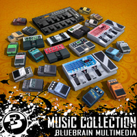Preview image for 3D product Music FX - Pedal Collection