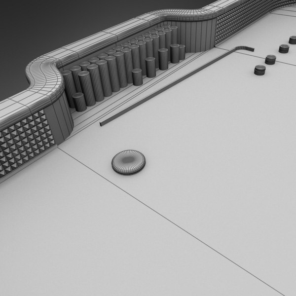3D Model of Casino Craps Table - 3D Render 15