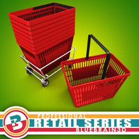3D Model Download - Grocery Basket