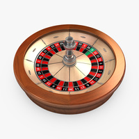 Preview image for 3D product Roulette Wheel 01 - European